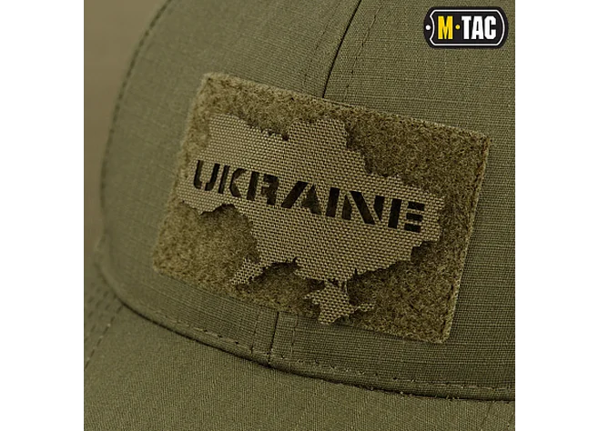 Нашивка M-Tac Ukraine (контур) Laser Cut Ranger Green Фото 2